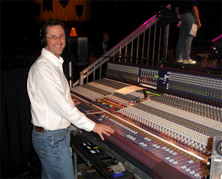 John with the H4000 console