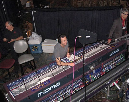 John with the H4000 console