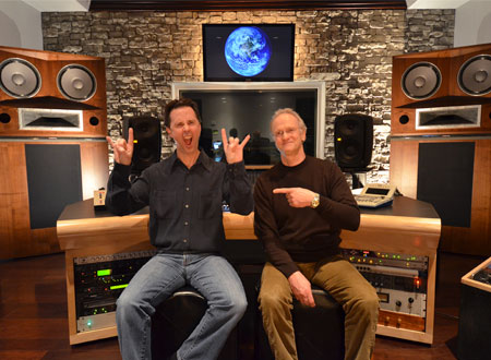 John Merchant and Carl Tatz, studio designer